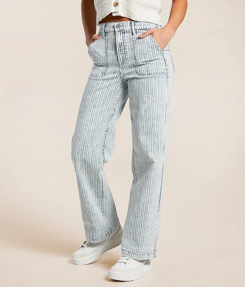 Striped Logan Dad Jean