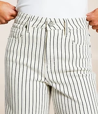 Nori Wide Leg Striped Stretch Jean