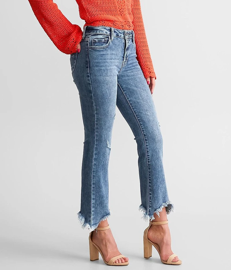 HIDDEN Happi Cropped Flare Stretch Jean