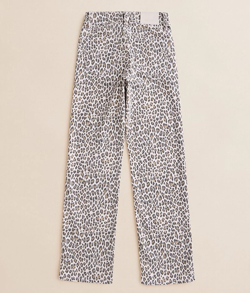 Girls - Mini Ella Cheetah Classic Straight Jean