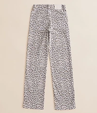 Girls - Mini Ella Cheetah Classic Straight Jean
