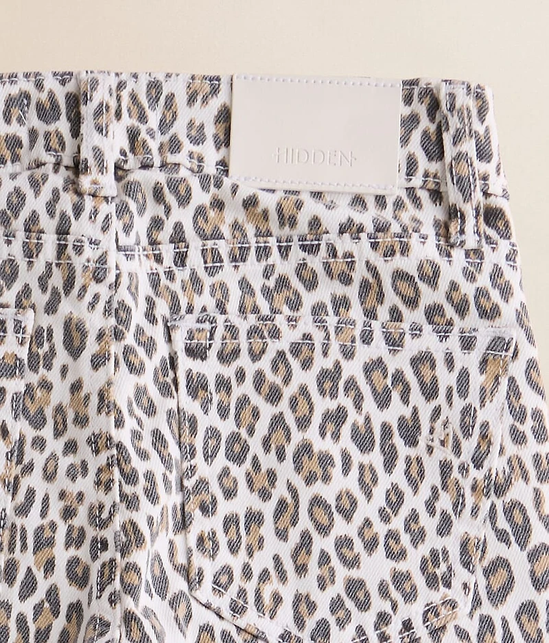 Girls - Mini Ella Cheetah Classic Straight Jean