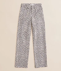 Girls - Mini Ella Cheetah Classic Straight Jean