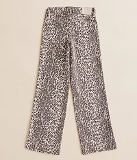 Girls - Mini Logan Leopard Dad Stretch Jean