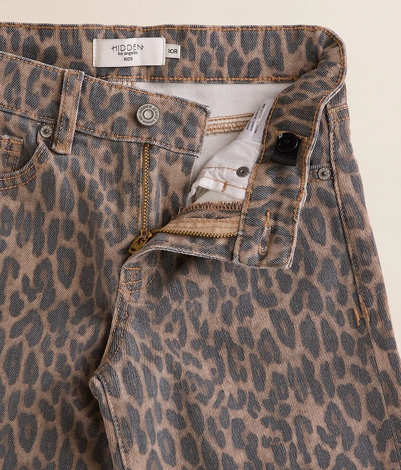 Girls - Mini Blake Dad Cheetah Jean
