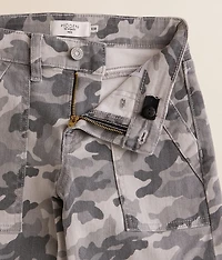 Girls - Mini Camo Cargo Blake Dad Jean