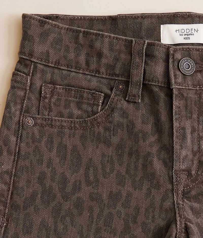 Girls - Mini Blake Dad Cheetah Stretch Jean