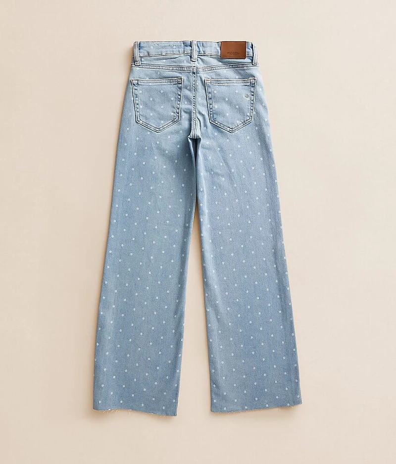 Girls - Mini Blake Polka Dot Dad Stretch Jean