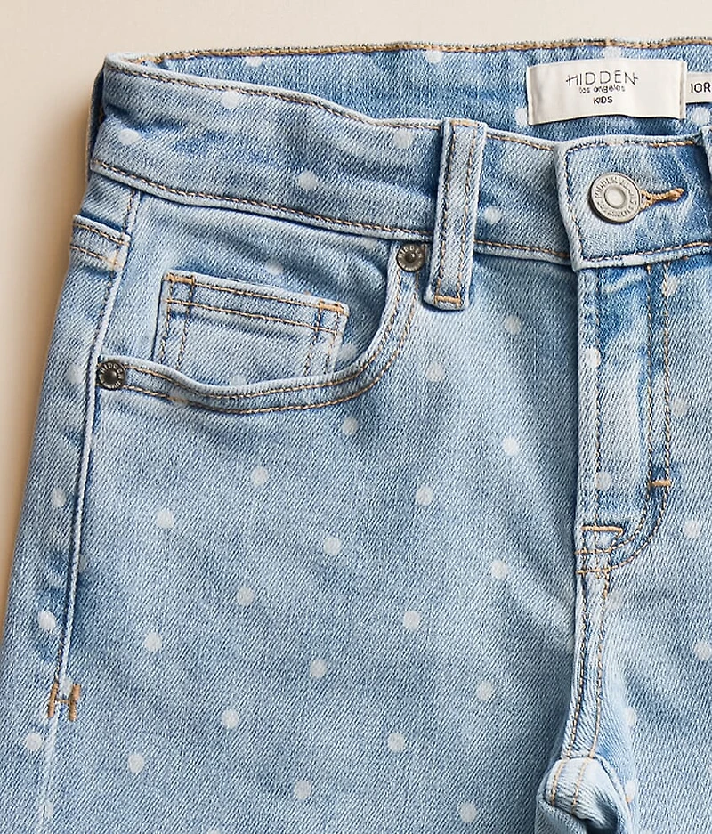 Girls - Mini Blake Polka Dot Dad Stretch Jean