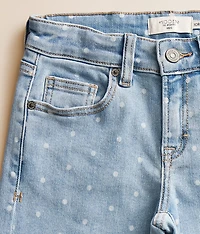 Girls - Mini Blake Polka Dot Dad Stretch Jean