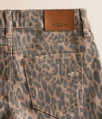 Girls - Mini Blake Cheetah Stretch Short