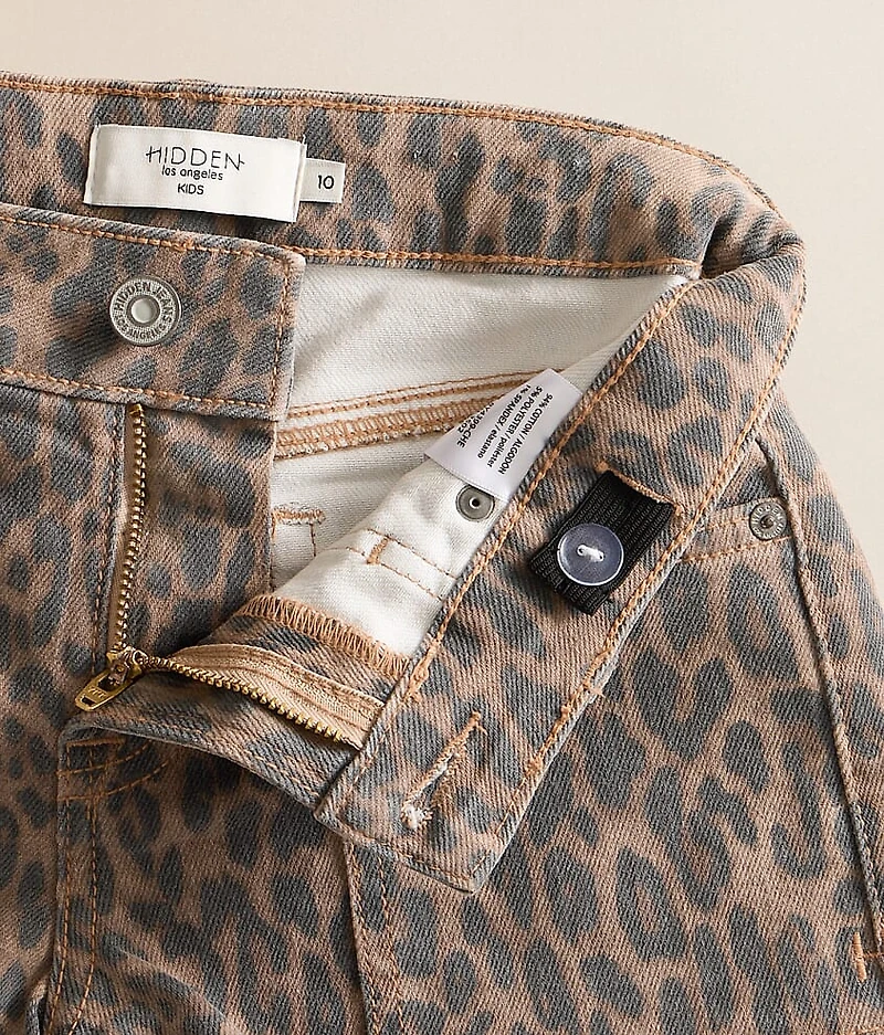 Girls - Mini Blake Cheetah Stretch Short