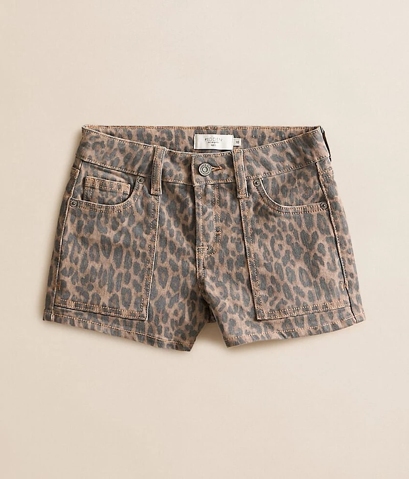 Girls - Mini Blake Cheetah Stretch Short
