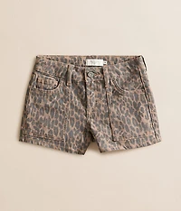 Girls - Mini Blake Cheetah Stretch Short