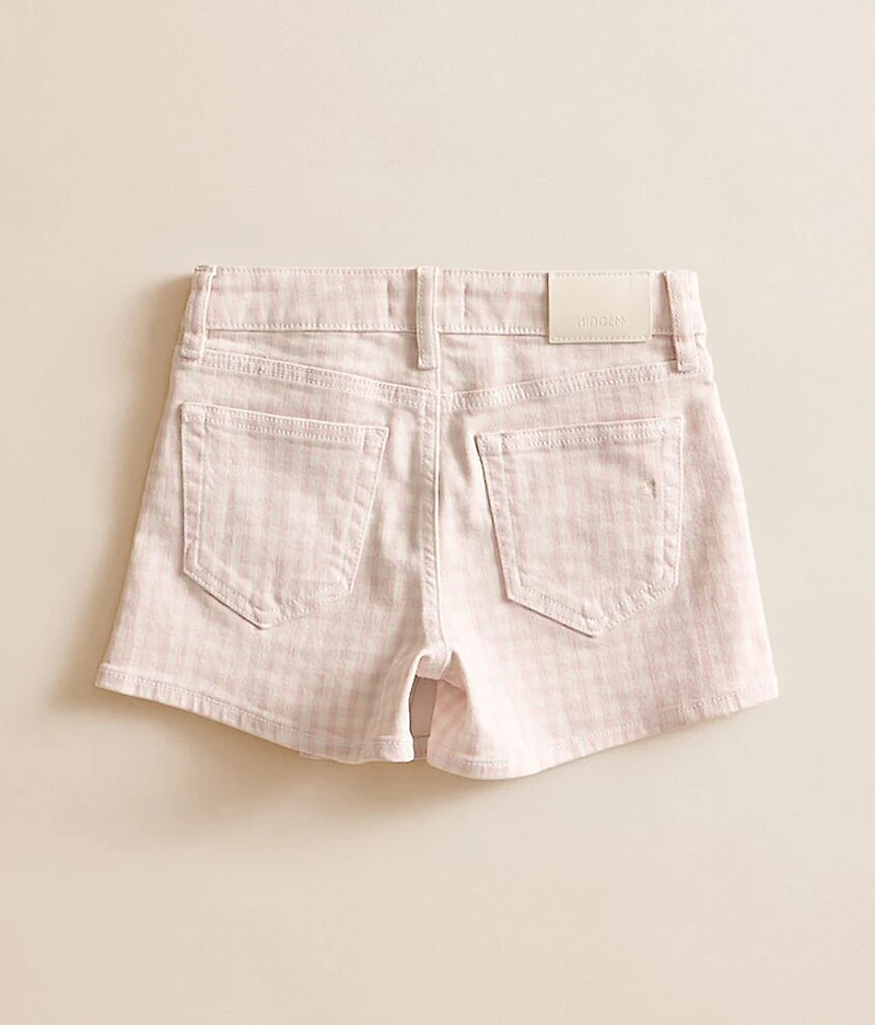 Girls - Mini Peyton Gingham Stretch Skort