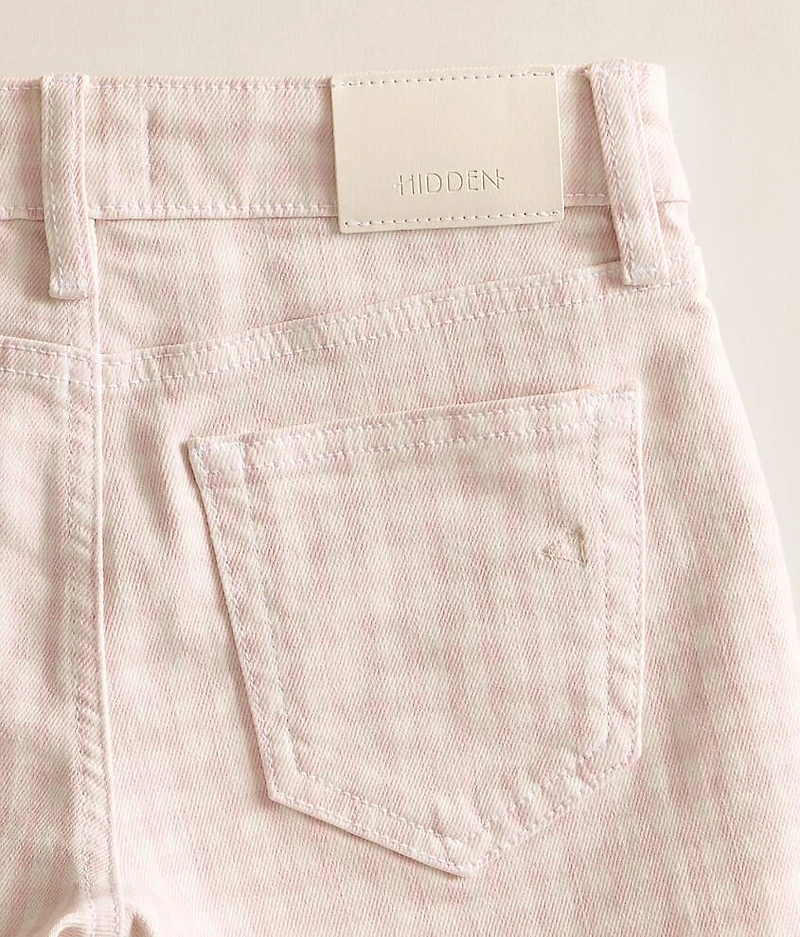 Girls - Mini Peyton Gingham Stretch Skort
