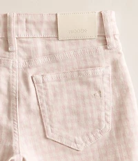 Girls - Mini Peyton Gingham Stretch Skort