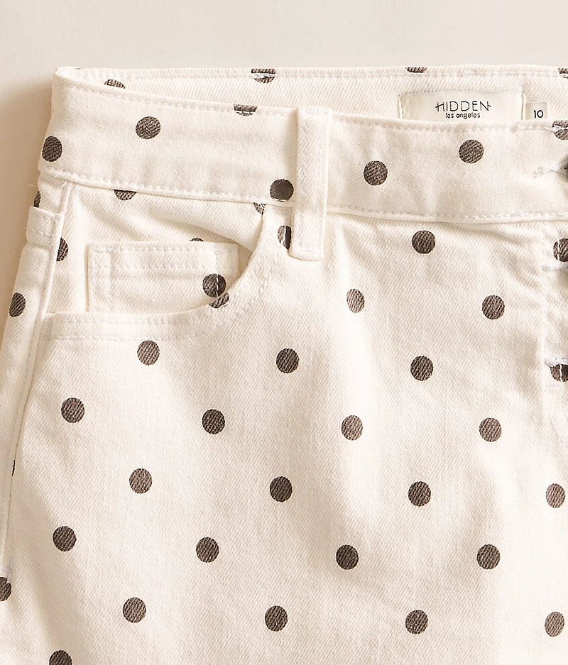 Girls - Mini Peyton Polka Dot Stretch Skort