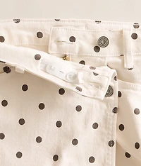 Girls - Mini Peyton Polka Dot Stretch Skort