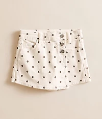 Girls - Mini Peyton Polka Dot Stretch Skort