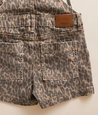 Girls - Mini Dylan Cheetah Overall Short