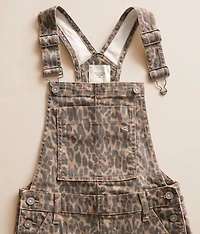 Girls - Mini Dylan Cheetah Overall Short