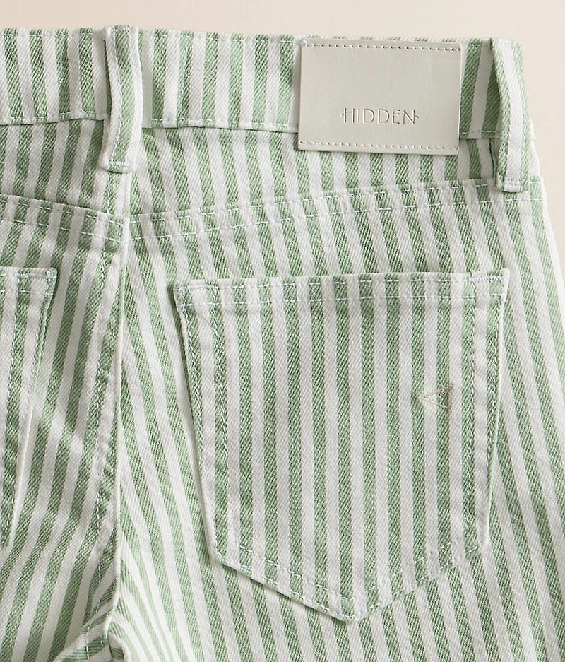 Girls - Mini Sloane Striped Dad Stretch Jean