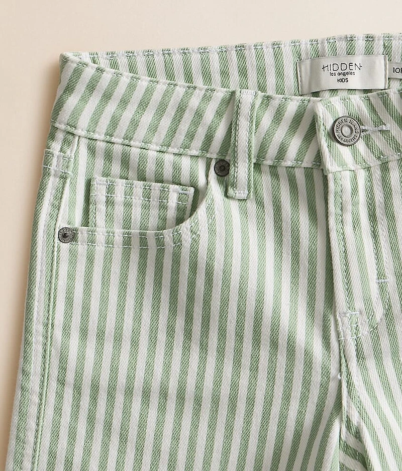 Girls - Mini Sloane Striped Dad Stretch Jean