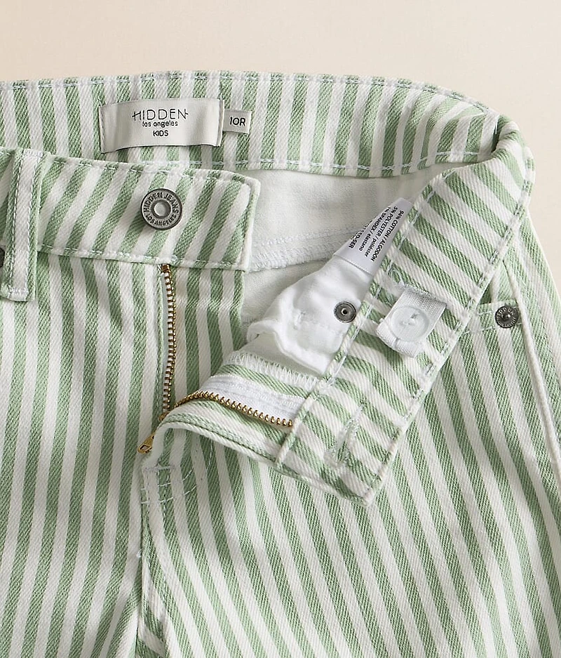 Girls - Mini Sloane Striped Dad Stretch Jean