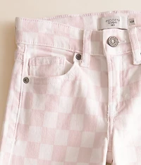 Girls - Mini Blake Dad Checkered Stretch Jean