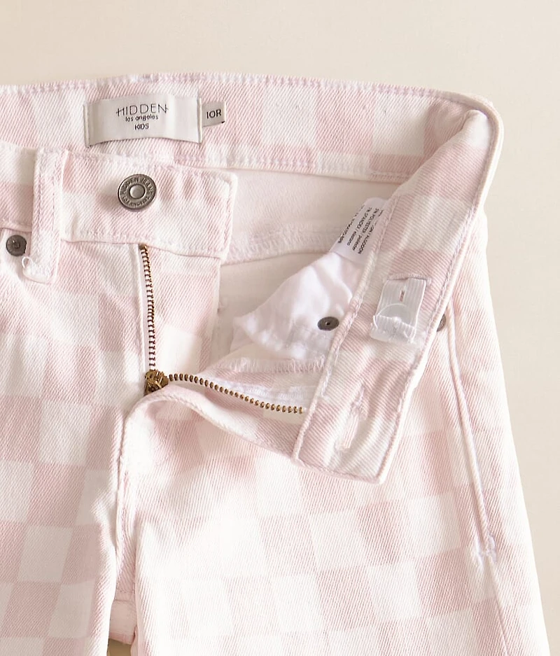 Girls - Mini Blake Dad Checkered Stretch Jean