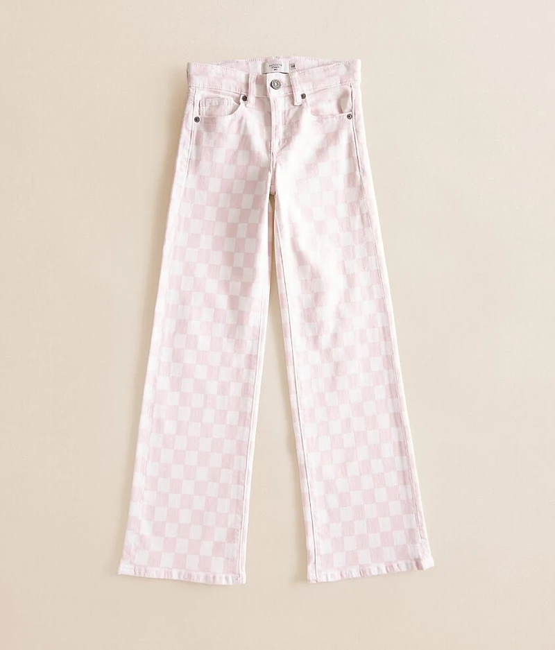 Girls - Mini Blake Dad Checkered Stretch Jean