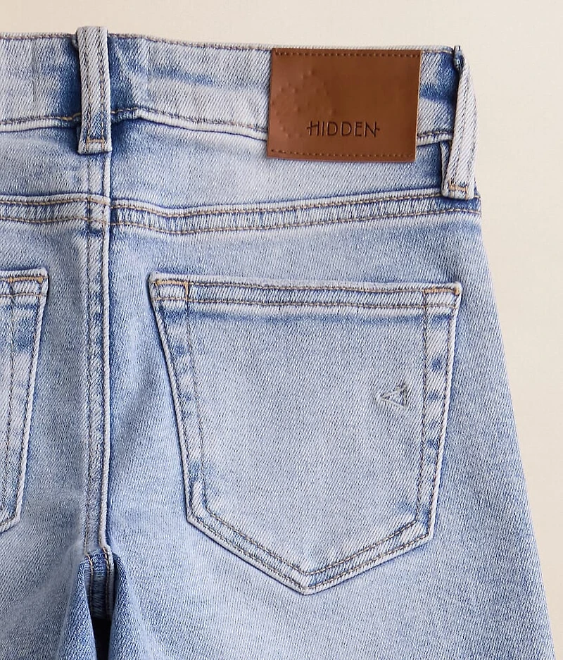 Girls - Mini Logan Rhinestone Dad Stretch Jean