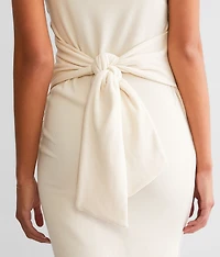 Ribbed Midi Dress