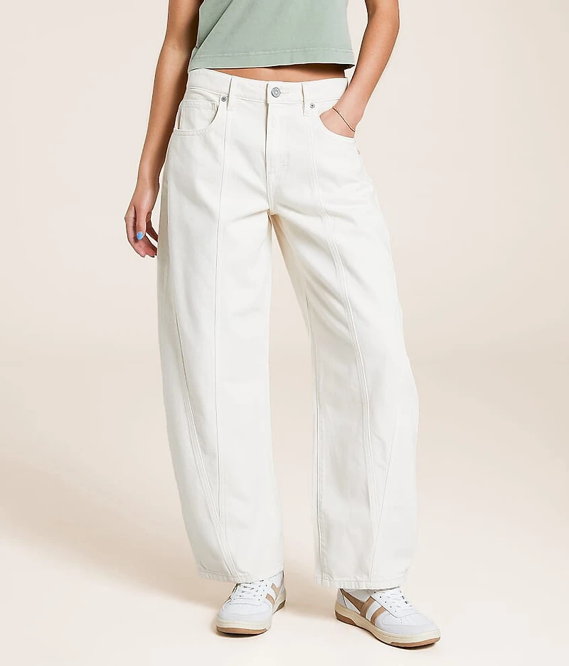 Sammie High Rise Barrel Jean