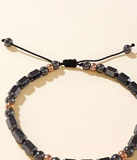 Mixed Bead Slider Bracelet