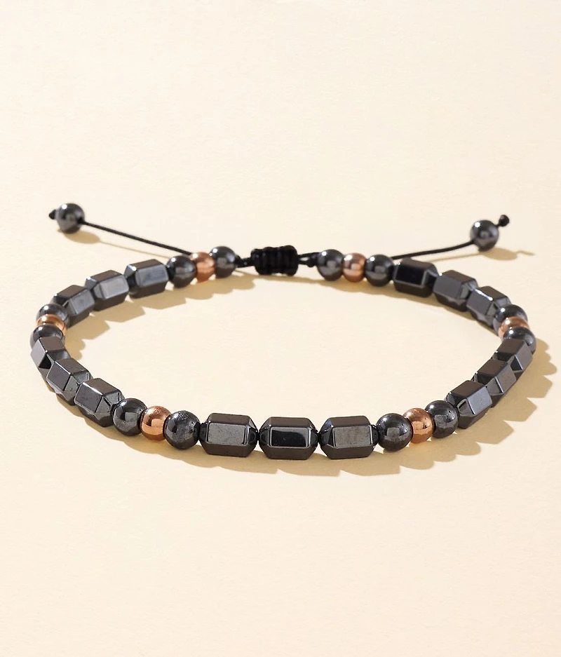 Mixed Bead Slider Bracelet