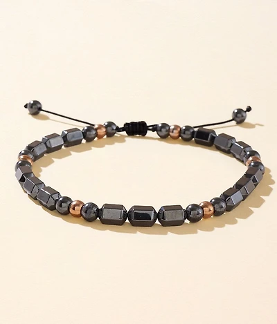 Mixed Bead Slider Bracelet
