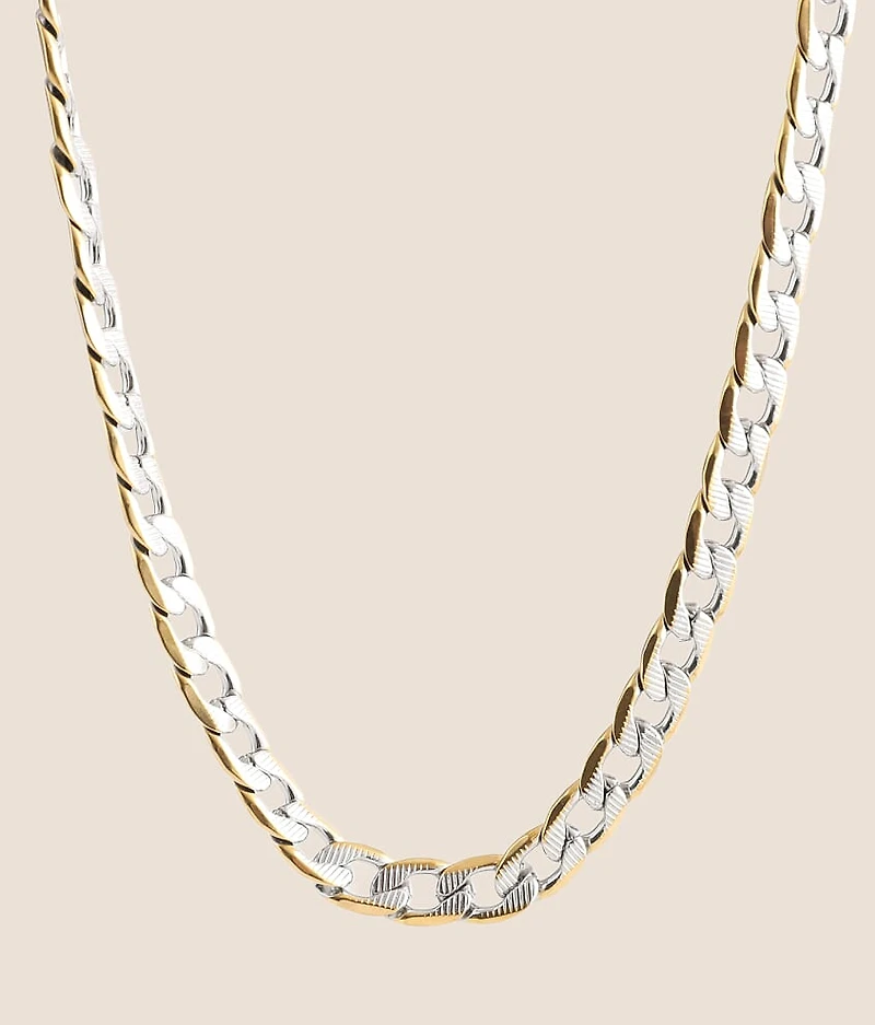 Two Tone 24" Necklace
