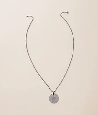 Lord's Prayer Cross 24" Necklace