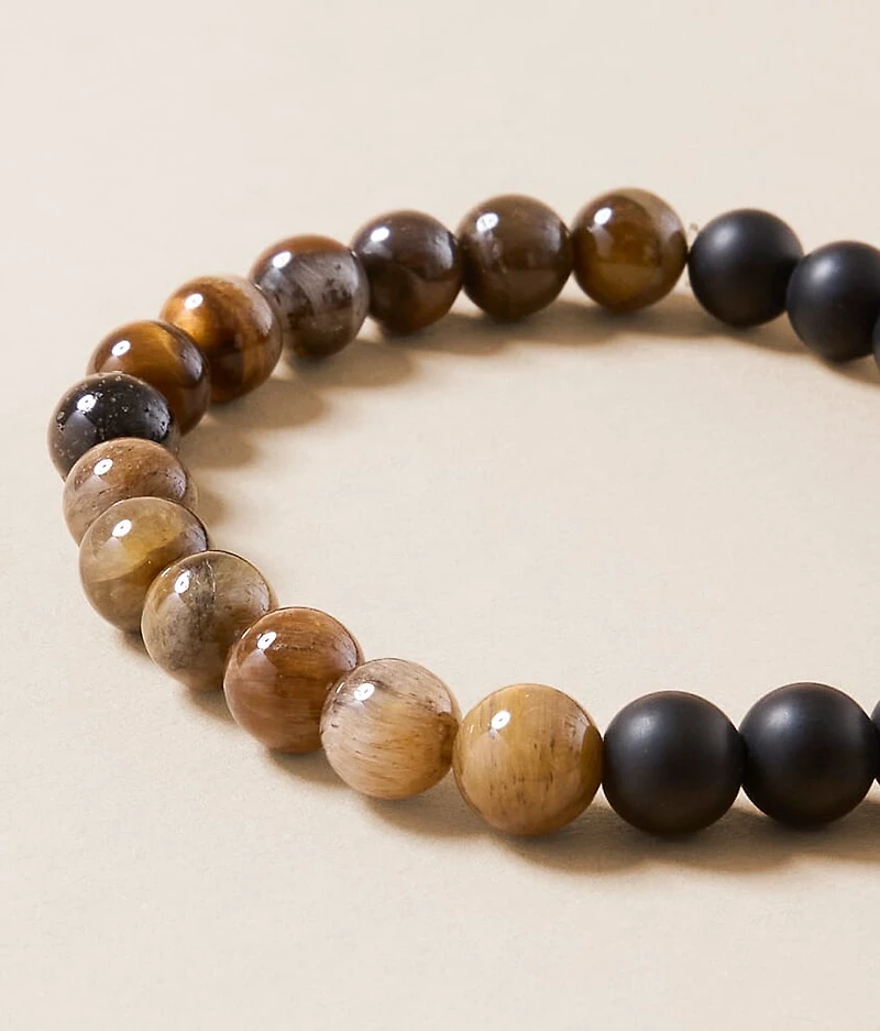 Two Tone Beaded Bracelet