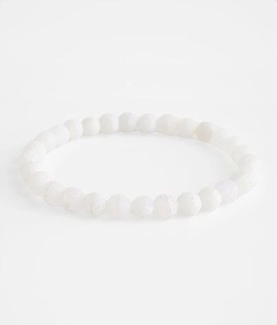 White Bead Bracelet