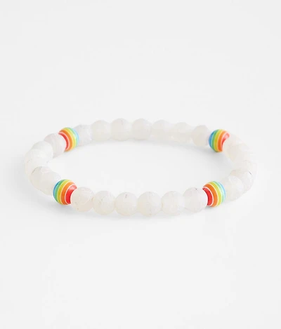 Rainbow Bead Bracelet