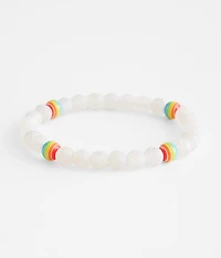 Rainbow Bead Bracelet