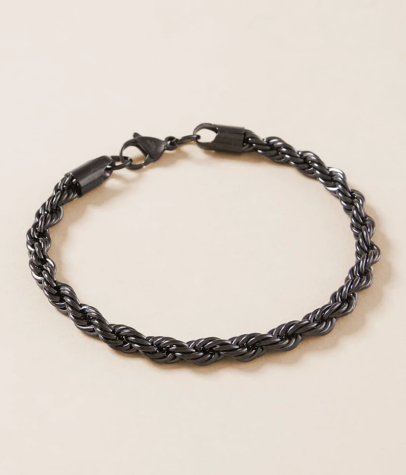 BKE Metal Rope Bracelet