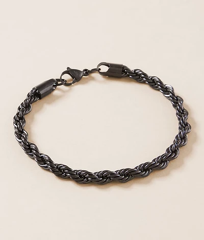 BKE Metal Rope Bracelet