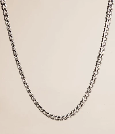 Statement Curb Chain 24" Necklace