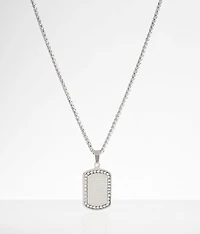 Lord's Prayer Rhinestone 23" Necklace