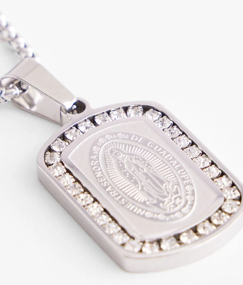 Virgin Mary 24" Necklace