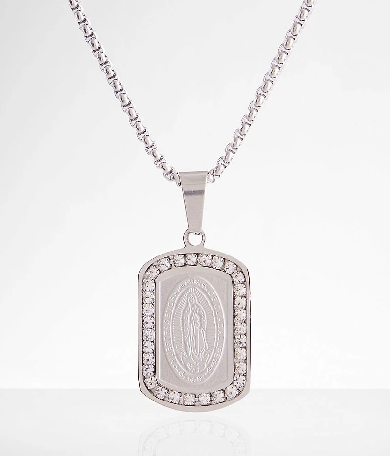 Virgin Mary 24" Necklace